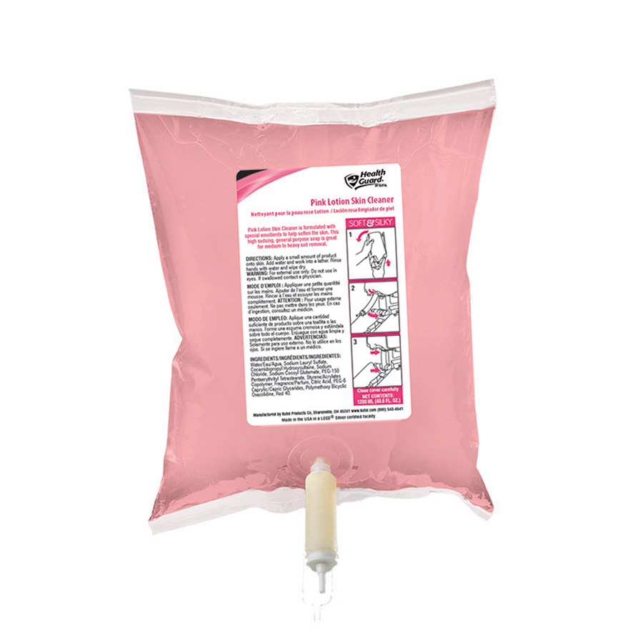 Kutol 5065 Health Guard 800 mL Boxless Bag-In-Box Antibacterial Hand Soap -  12/Case