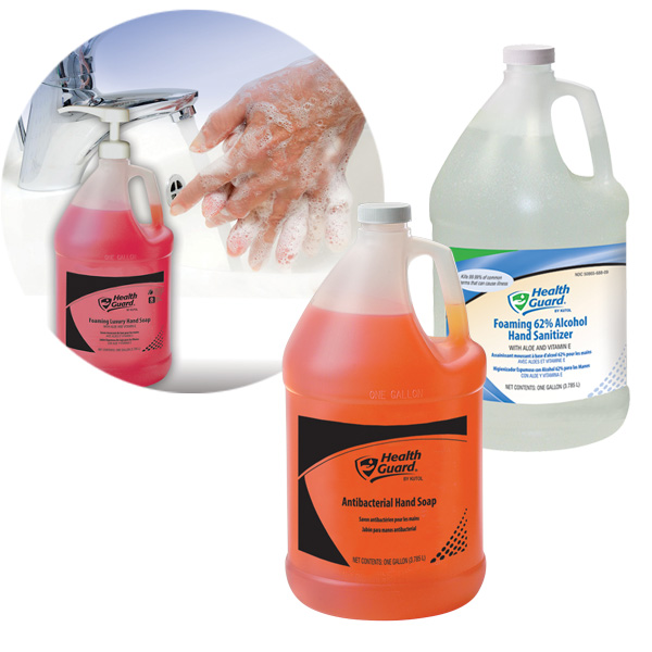 Pour Top Gallons - Health Guard hand soaps and sanitizers