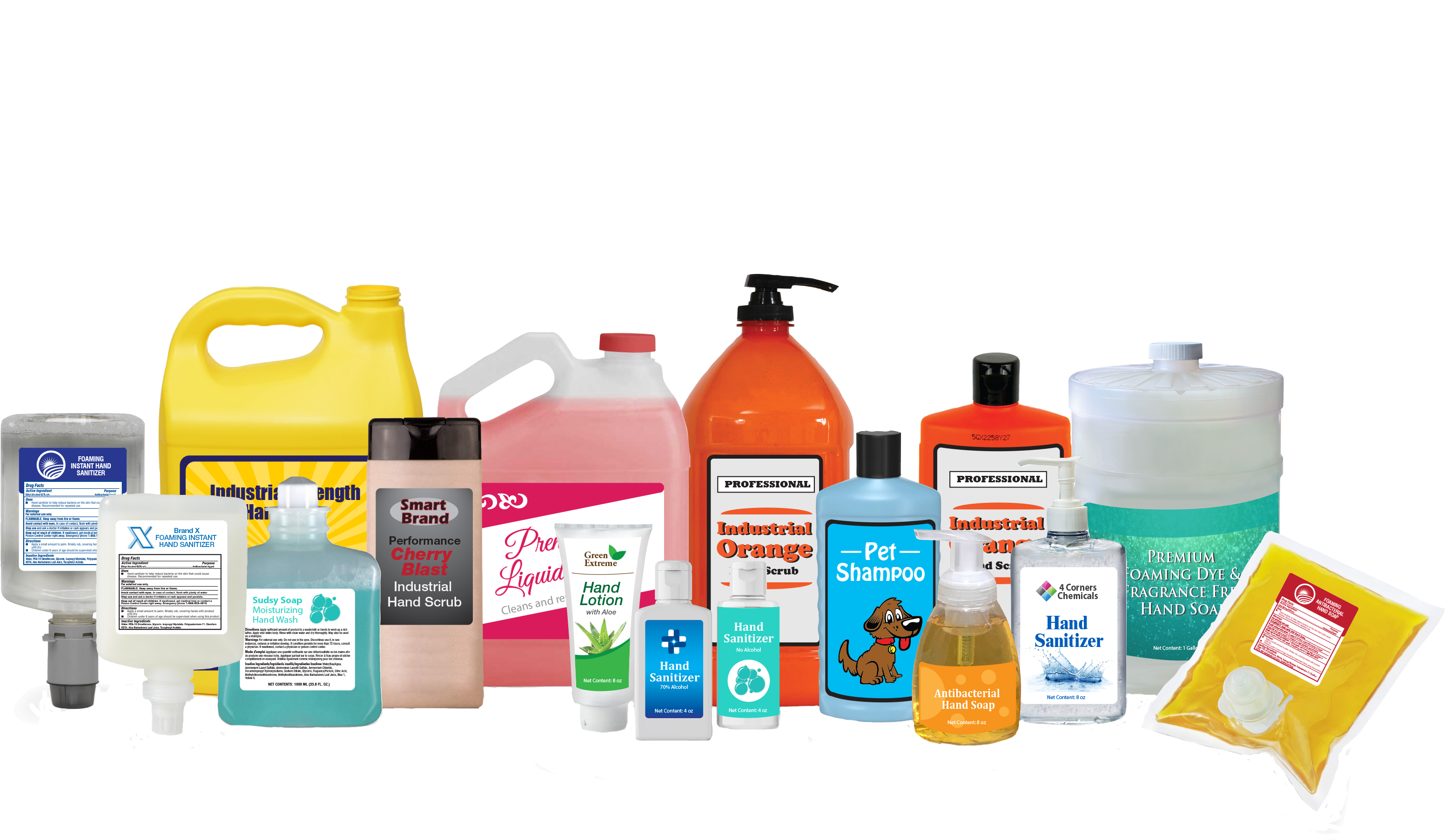 Skin Care Products: Hand Soaps, Sanitizers & Dispensers